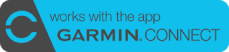 Works with Garmin Connect